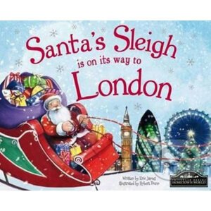 Santa's Sleigh Is On Its Way To London - Eric James, Robert Dunn (ilustrácie)