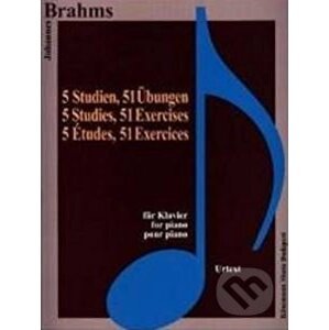 5 Studien, 51 Übungen - Johannes Brahms