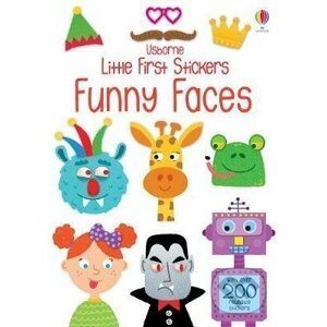 Little First Stickers: Funny Faces - Krysia Ellis