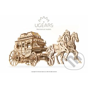 Poštový dostavník – „Stagecoach“ - UGEARS
