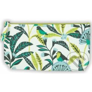 Avian Tropics Handmade Embroidered Pouch - Lucie Wallace, Lulie Wallace