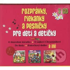Rozprávky, riekanky a pesničky pre deti a detičky (3CD) - Lenka Tomešová
