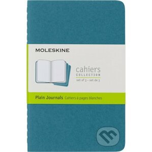 Moleskine - sada 3 zošitov Cahier (modré) - Moleskine