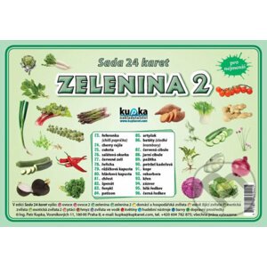 Sada 24 karet - Zelenina 2 - Petr Kupka