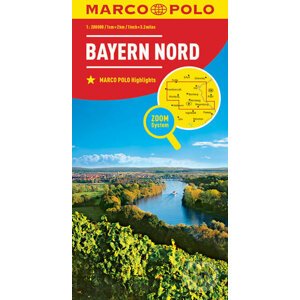Německo - Bavorsko sever 1:200T - Marco Polo
