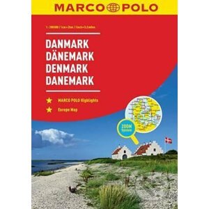 Dánsko/atlas-spirála 1:200T - Marco Polo