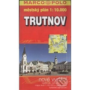 Trutnov - městský plán 1:10,000 - Marco Polo