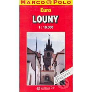 Louny/plán s rejstříkem GCS 1:10T - Marco Polo