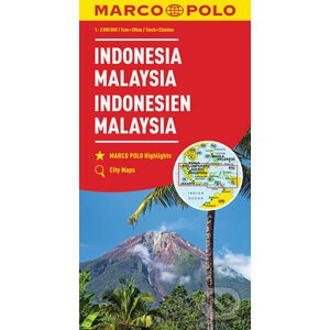 Indonesie, Malajsie/mapa 1:2M MD(ZoomSystem) - Marco Polo