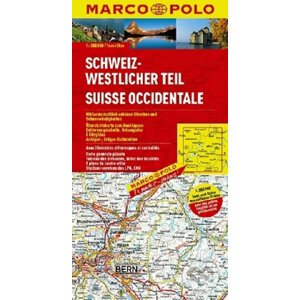 Švýcarsko 1 - západ/mapa - Marco Polo