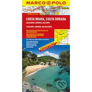 Costa Brava, Costa Dorada/mapa - Marco Polo