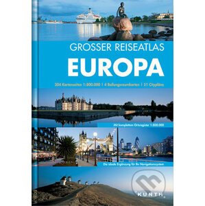 Evropa atlas 1:800T - MAIRDUMONT