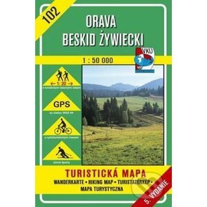 Orava - Beskid Zywiecki - turistická mapa č. 102 - Kolektív autorov