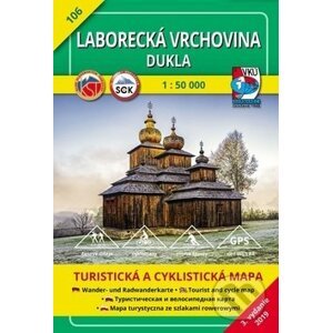 Laborecká vrchovina - Dukla - turistická mapa č. 106 - Kolektív autorov