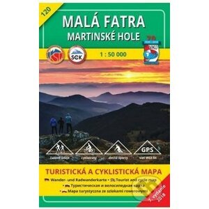Malá Fatra - Martinské hole - turistická mapa č. 120 - Kolektív autorov