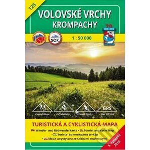 Volovské vrchy - Krompachy - turistická mapa č. 125 - Kolektív autorov