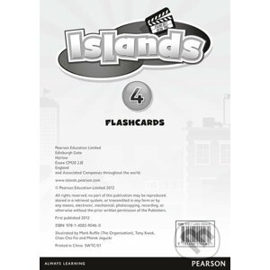 Islands 4 - Flashcards for Pack - Pearson