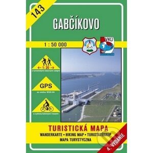 Gabčíkovo 1:50 000 - turistická mapa č. 143 - Kolektív autorov