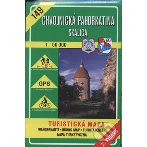 Chvojnická pahorkatina - Skalica - turistická mapa č. 149 - Kolektív autorov