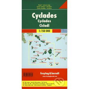 Cyclades 1:150 000 - freytag&berndt