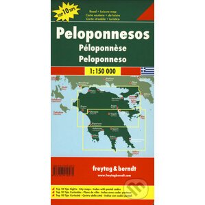 Peloponnesos 1:150 000 - freytag&berndt