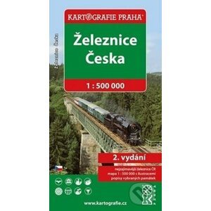Železnice Česka - Kartografie Praha
