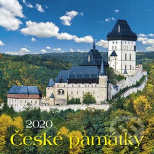 České památky 2020 - nástěnný kalendář - BB/art