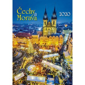 Čechy a Morava 2020 - nástěnný kalendář - BB/art