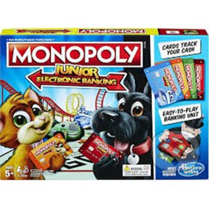 Monopoly Junior: Elektronické bankovnictví CZ - hra - Hasbro