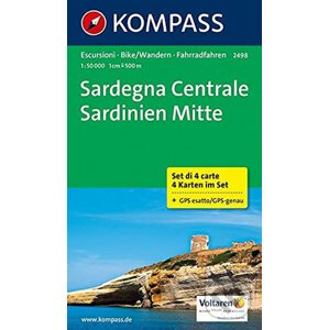 Sardinien Mitte (4-K-set) - Kompass