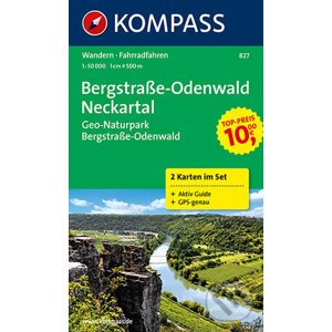 Bergstrasse, Odenwald, Neckartal - Kompass