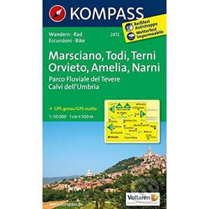 Marsciano, Todi, Terni, Orvieto - Kompass