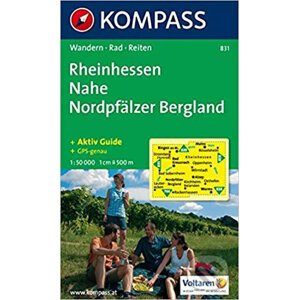 Rheinhessen, Nahe, Nordpfälzer, Bergland - Kompass