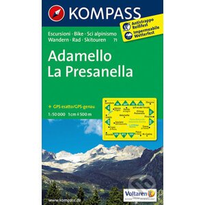 Adamello - La Presanella - Kompass