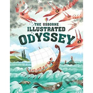 The Usborne Illustrated Odyssey - Homer, Sebastien van Donnick (ilustrácie)