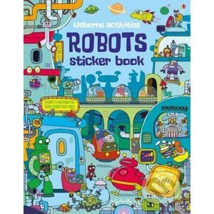 Robots Sticker Book - Kirsteen Robson, Seb Burnett (ilustrácie)