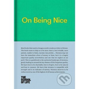 On Being Nice - The School of Life Press