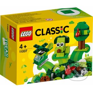 LEGO Classic - Zelené kreatívne kocky - LEGO