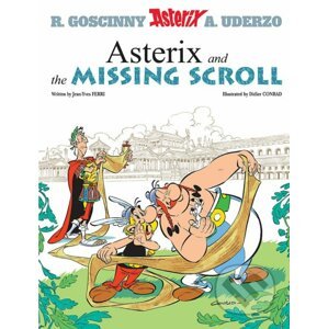 Asterix and The Missing Scroll - René Goscinny, Albert Uderzo (ilustrácie)