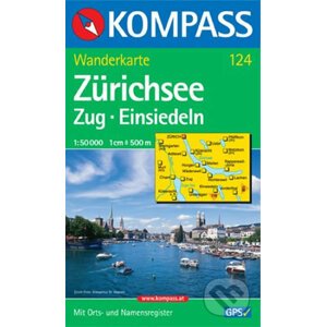 Zürichsee 124 / 1:50T NKOM - Kompass