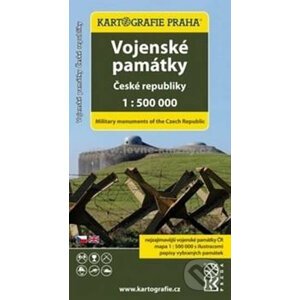 Vojenské památky České republiky 1:500 tis. - Kartografie Praha