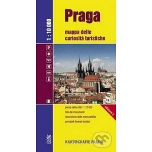 Praga - Mappa delle curiosita turistiche /1:10 tis. - Kartografie Praha