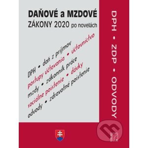 Daňové a mzdové zákony 2020 po novelách - Poradca s.r.o.