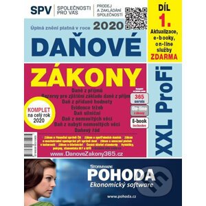 Daňové zákony 2020 ČR XXL ProFi - DonauMedia
