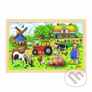 Puzzle4 vrstvy 11ksNa farme - Goki