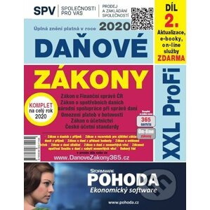 Daňové zákony 2020 ČR XXL ProFi (díl druhý) - Kolektiv autorů