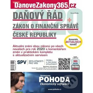Daňový řád / Zákon o Finanční správě ČR 2020 s komentářem změn - Kolektiv autorů