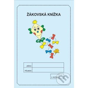 Žákovská knížka 5. ročník - slovní hodnocení (modrá) - Jitka Rubínová