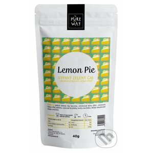 Lemon Pie - sypaný zelený čaj aromatizovaný, ochutený - Pure Way