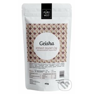 Geisha - sypaný zelený čaj aromatizovaný, ochutený - Pure Way